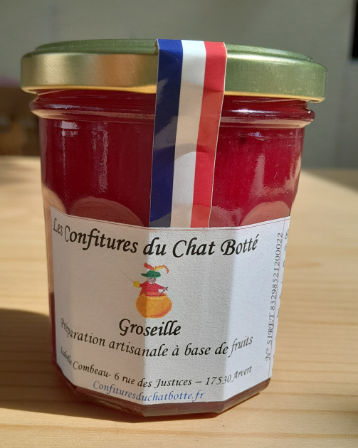les confitures du Chat Botté - groseille