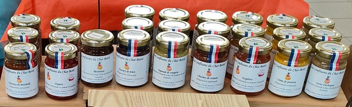 les confitures du Chat Botté - tartinades et chutney
