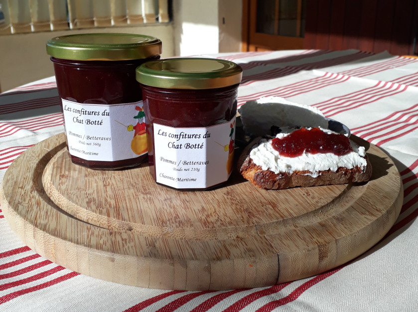 les confitures du Chat Botté - confiture betterave