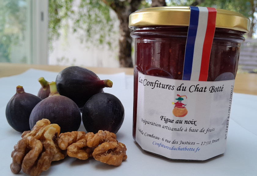 les confitures du Chat Botté - gelée cabernet au pineau